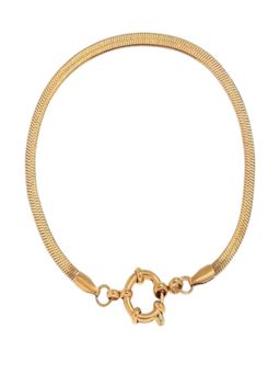 AQUASTREET - 18K Gold Plated Waterproof Anti-Tarnish Snake Chain Bracelet
