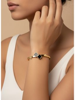 NVR - Gold Plated Cuff Bracelet