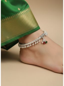 NVR - Silver-Plated Kada Anklet