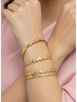 NVR - Gold-Plated Leaf Shaped Traditional (Pack of 4)