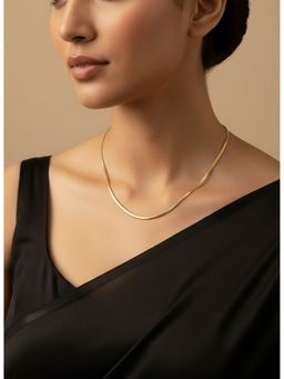 NVR - Gold Plated Minimal Chain
