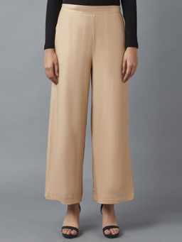 Elleven - Eleven Rose Gold Straight Palazzo