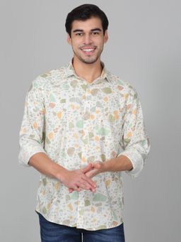 Cantabil - Men Multi-Color Breathable and Soft with Color Fastness Regular Fit Shirt