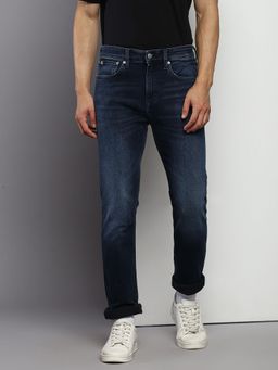 Calvin Klein - Medium Wash Regular Fit Mid Rise Jeans