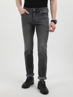 Calvin Klein - Medium Wash Slim Fit Mid Rise Jeans