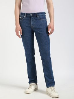 Calvin Klein - Medium Wash Slim Fit Mid Rise Jeans