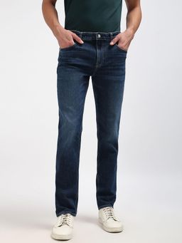 Calvin Klein - Medium Wash Slim Fit Mid Rise Jeans