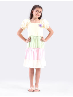 Kate & Oscar - Girls Multi-Color Solid Dress