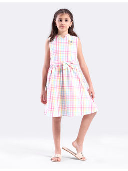 Kate & Oscar - Girls Multi-Color Printed Dress