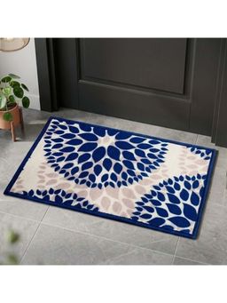 Athom Living - Premium Anti Slip Printed Doormat Blue