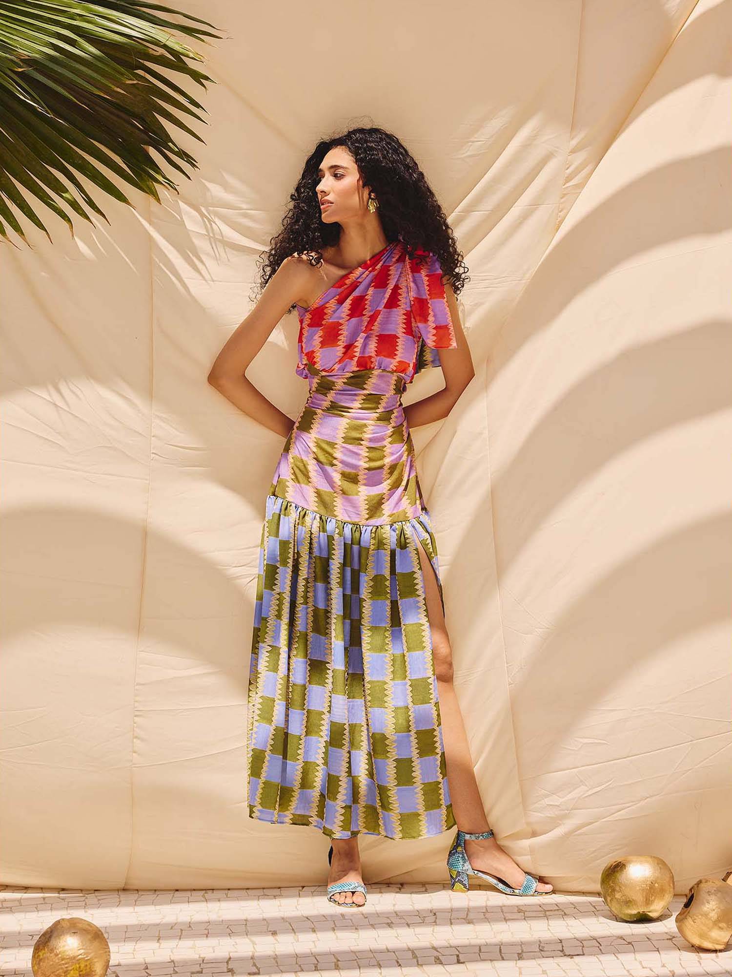 Buy Zip by Payal & Zinal Scarlet Haze Dress (XS) Online