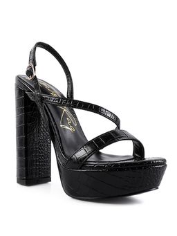 London Rag - Textured Black Heels