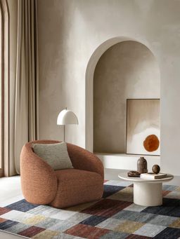 D'Decor Rugs - Eldon45004 Multi-Color Home Premium Carpet For Hall - Solace