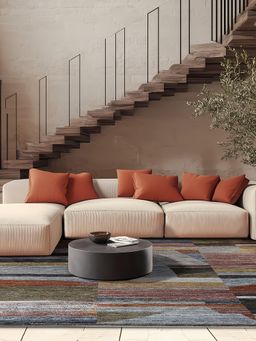 D'Decor Rugs - Eldon49094 Multi-Color Home Premium Carpet For Hall - Solace