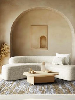 D'Decor Rugs - Harmony2061 Multi-Color Home Premium Carpet For Hall - Solace