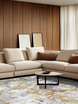 D'Decor Rugs - Harmony7150 Multi-Color Home Premium Carpet For Hall - Solace