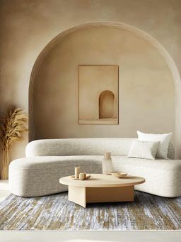 D'Decor Rugs - Harmony750 Multi-Color Home Premium Carpet For Hall - Solace