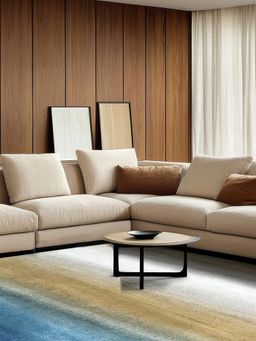 D'Decor Rugs - Orbit55004 Multi-Color Home Premium Carpet For Hall - Solace