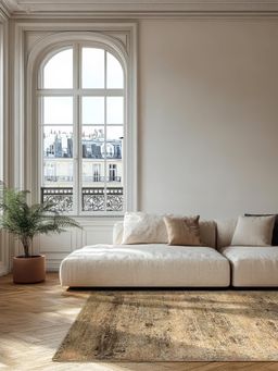 D'Decor Rugs - Velora23019 Beige Home Premium Carpet For Hall - Solace