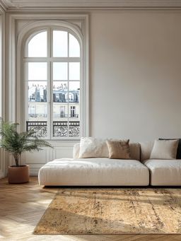 D'Decor Rugs - Velora71001 Beige Home Premium Carpet For Hall - Solace