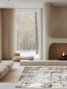 D'Decor Rugs - Olbia4450C00 Beige Home Premium Carpet For Hall - Solace