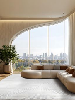 D'Decor Rugs - Olbia5229C00 Beige Home Premium Carpet For Hall - Solace