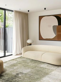 D'Decor Rugs - Orso5370C00 Green Home Premium Carpet For Hall - Solace