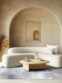 D'Decor Rugs - Ondine12404 Multi-Color Home Premium Carpet For Hall - Solace