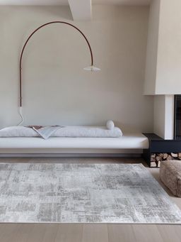 D'Decor Rugs - Ondine12412 Grey Home Premium Carpet For Hall - Solace