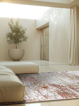 D'Decor Rugs - Tampa410345 Brown Home Premium Carpet For Hall - Solace