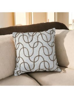 LUSHLYF - Rope Twist Tufted Cushion Cover Handcrafted Rope-Inspired Tufted Design