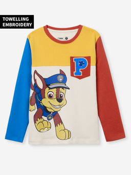 The Souled Store - Official Paw Patrol : Chase Boys T-Shirt