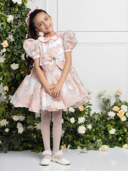 THE PONY & PEONY CO. - Emma White Floral Dress