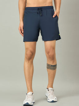 Dida - Men Navy Blue Running Shorts