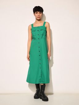 ONLY - Green Midi Dress