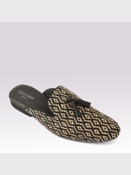 Coral Haze - Sherlock Black Mules