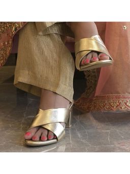 Coral Haze - Anya Gold Heels