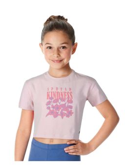 Gini & Jony - Girls Pink Cotton Printed Knit Top