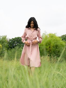 The Good Rebel - Enchanted Shirt Midi Dress