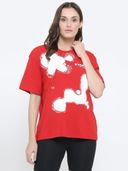 Red color option, Sold out, Currently selected