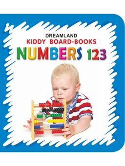 Dreamland - Kiddy Book Numbers 123 Children Early Learning Board Book