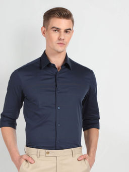 Arrow Newyork - Manhattan Slim Fit Solid Shirt