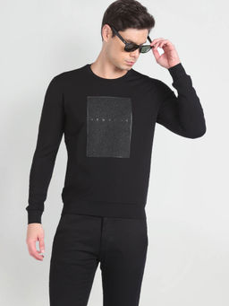 Arrow Newyork - Crew Neck Graphic Print Sweatshirt