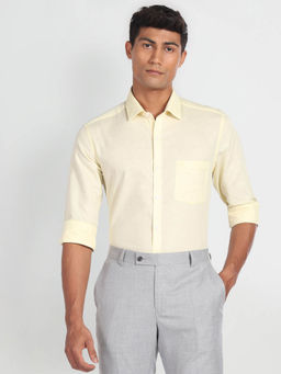 Arrow - Cotton Linen Slim Shirt
