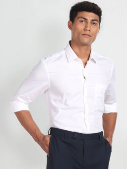 Arrow - Self Design Slim Fit Shirt