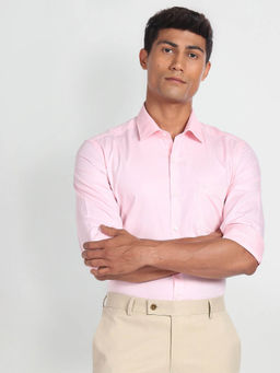 Arrow - Self Design Slim Fit Shirt