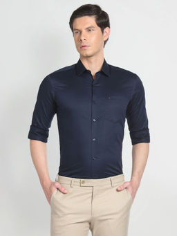Arrow - Cotton Sateen Slim Formal Shirt