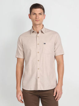 Arrow Sports - Heathered Herringbone Shirt