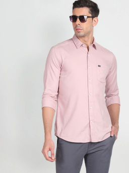 Arrow Sports - Solid Manhattan Slim Fit Shirt