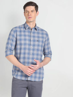 Arrow Sports - Spread Collar Tartan Check Shirt